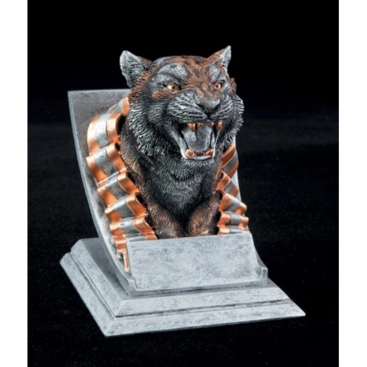 Tiger Spirit Mascot Resin 1