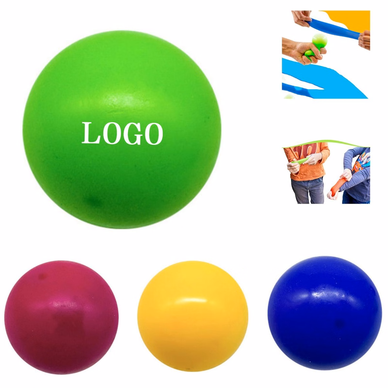 Pull Stretch Squeeze Stress Elastic Sensory Toy Ball
