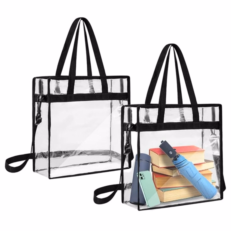 Clear Bag With Shoulder Strap