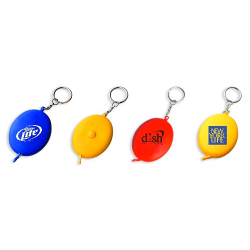 Oval tape measure / rule
