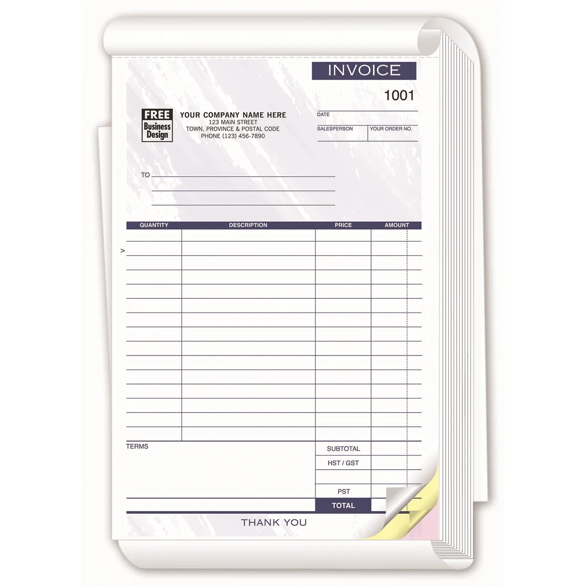 Invoice Books - Compact 1