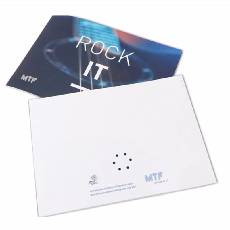 Custom Greeting Cards W/ Music