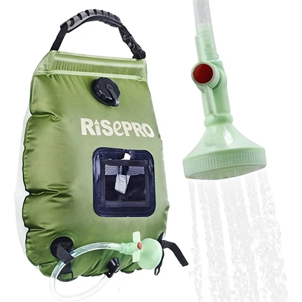 Portable Solar Shower Bag for Camping 1