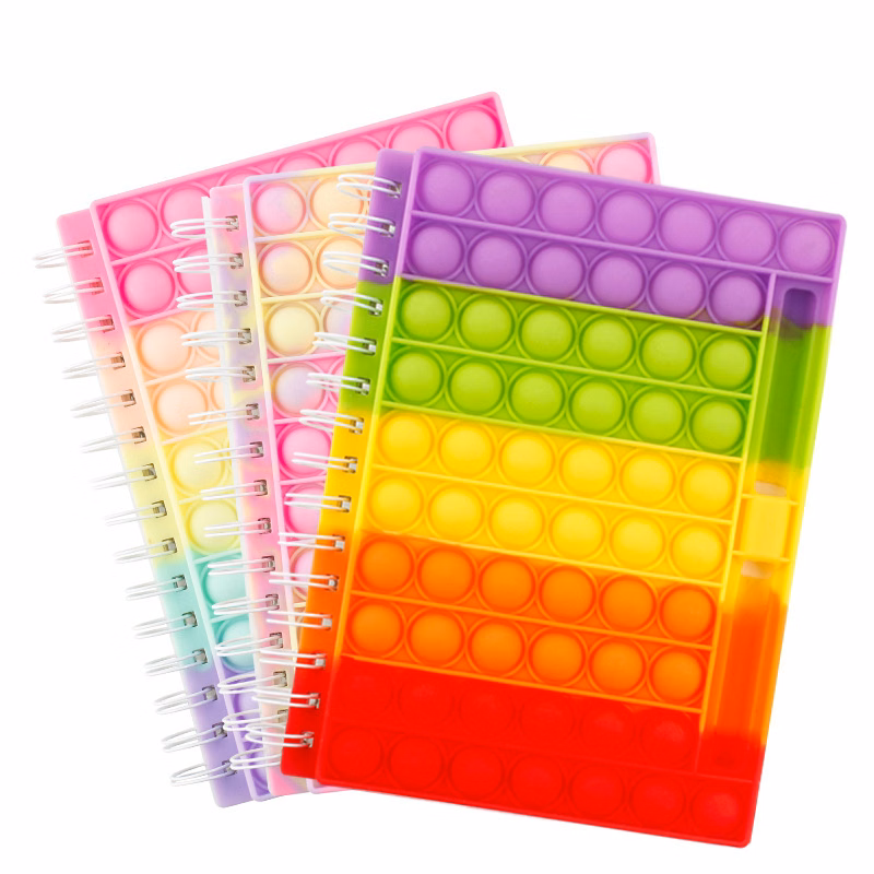 Bubble Push Pop Fidget Silicon Toy Book
