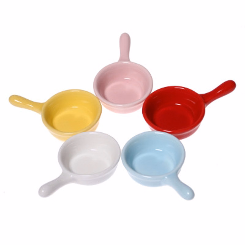 Porcelain Square Dipping Bowl