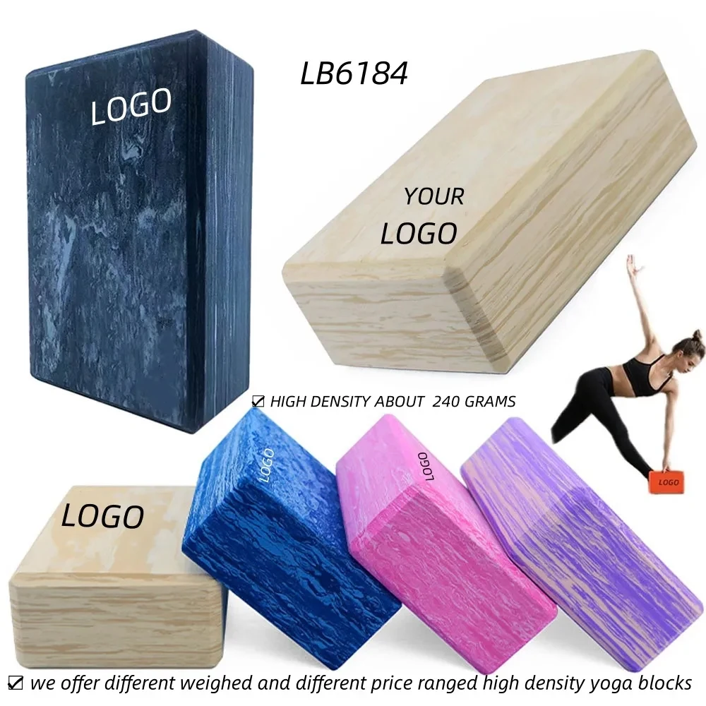 240 Grams Upgraded High Density Yoga Block Pilates Prop 1