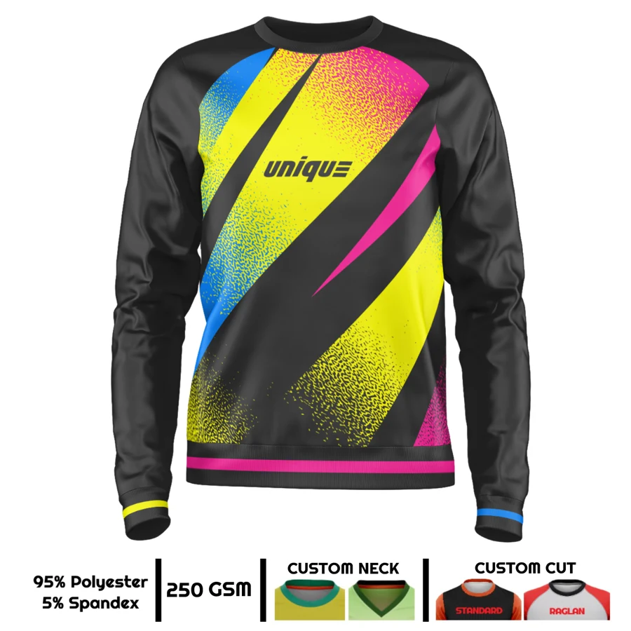 Unisex & Kids' Sublimation 250G Lightweight Crew Sweatshirt 1