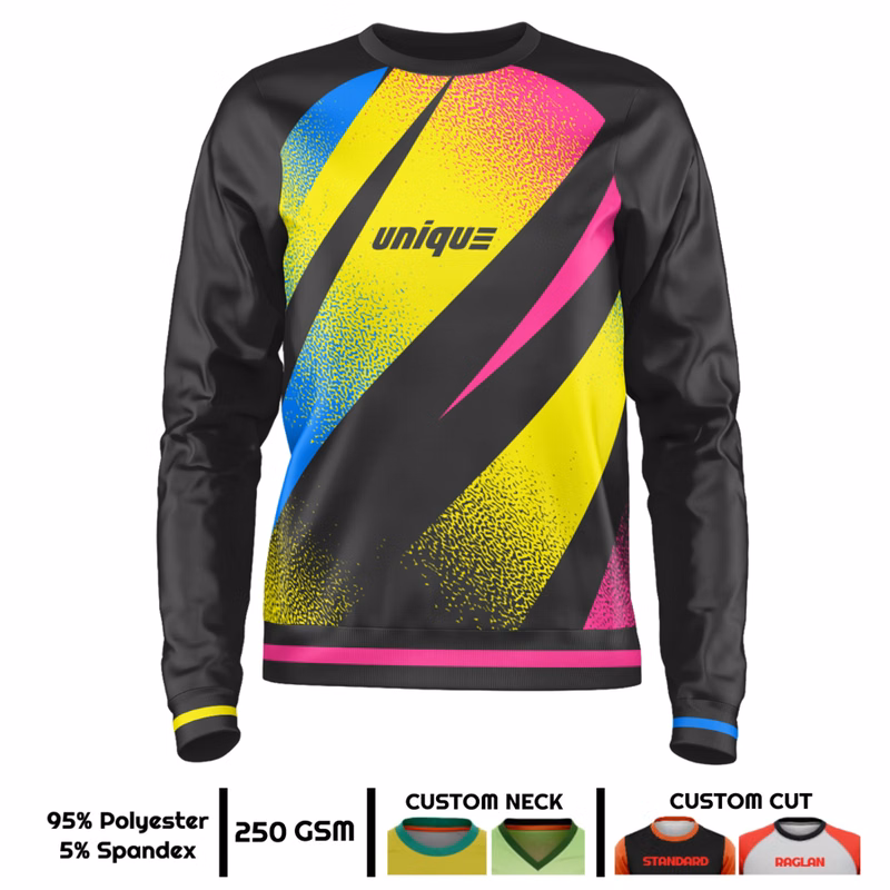 Unisex & Kids' Sublimation 250G Lightweight Crew Sweatshirt