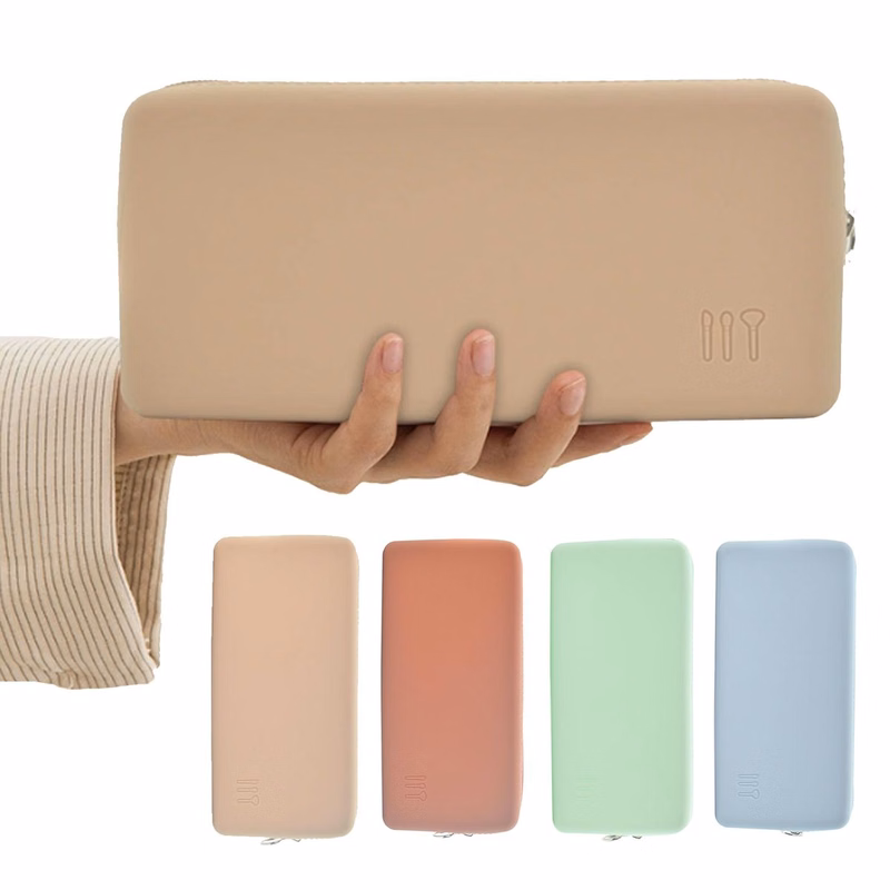 Silicone Zipper Travel Outdoor Portable Makeup Bag