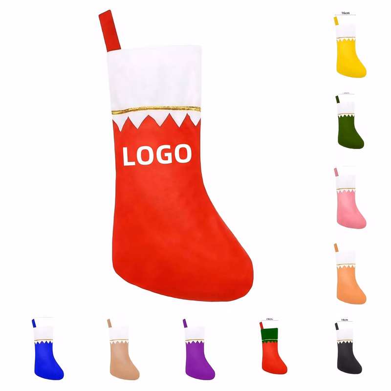 Christmas Stocking Nonwoven Hanging Bag