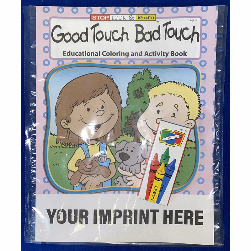 COLORING SET - Good Touch Bad Touch Coloring Book Fun Pack