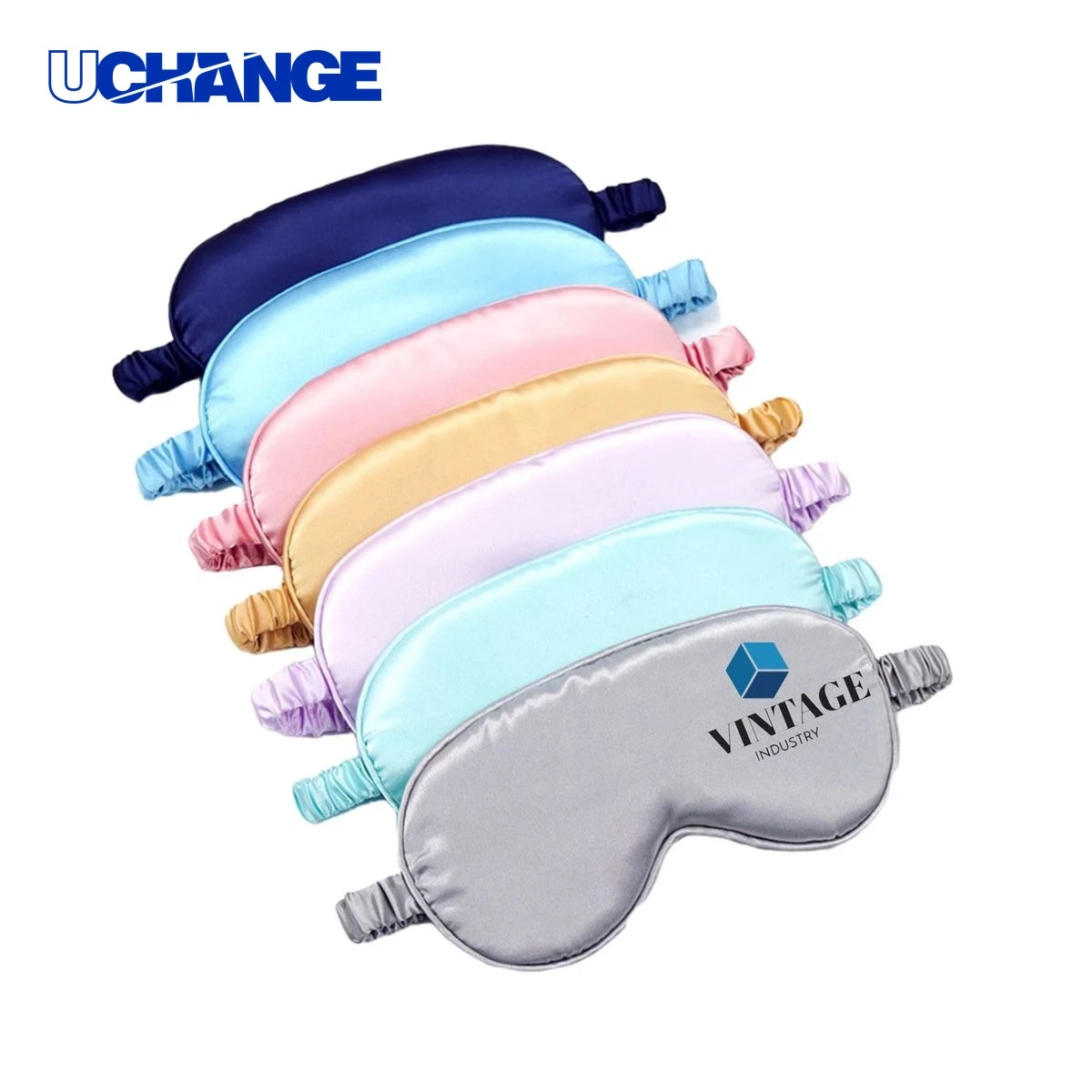 Soft Imitated Silk Eye Mask Blindfold 1