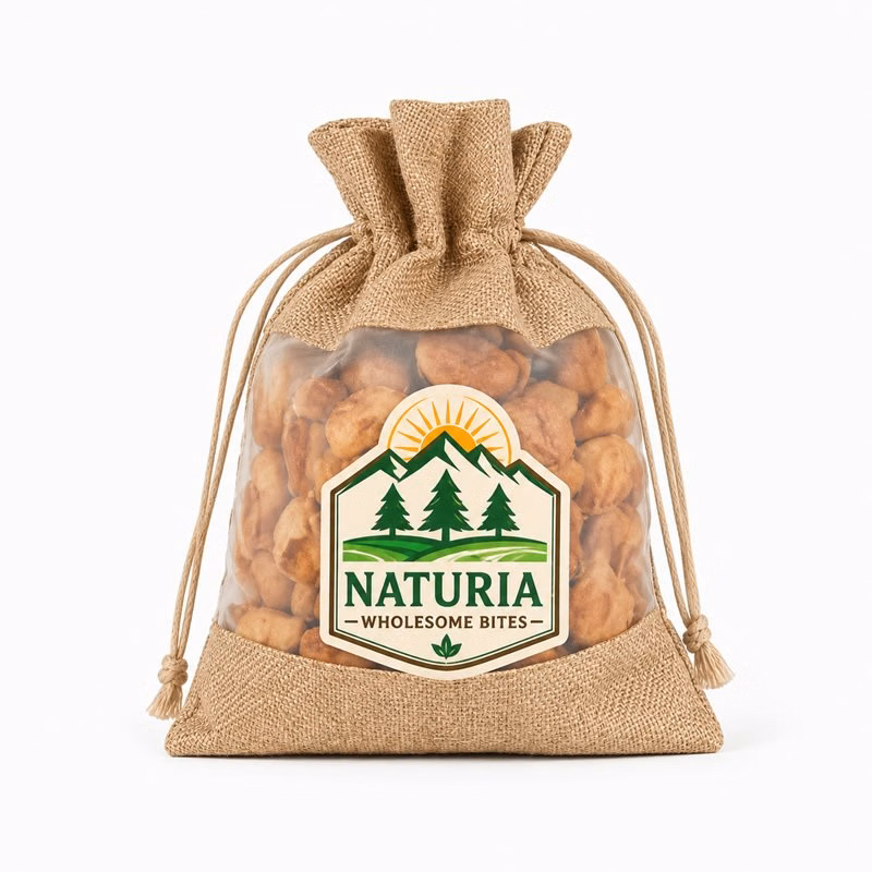 Jute Snacks Bags