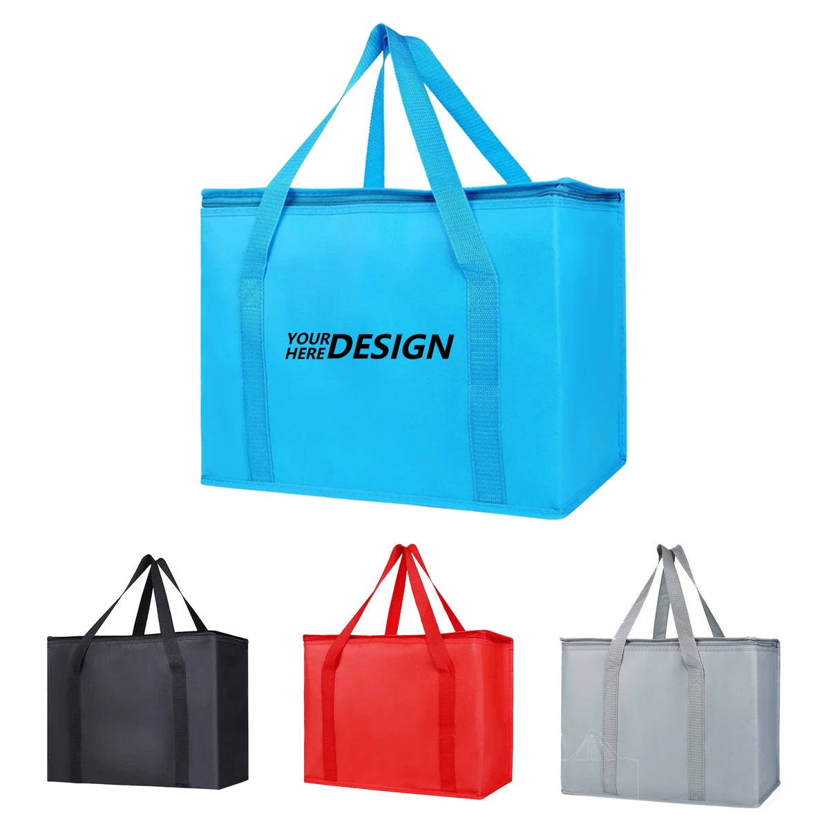 Foldable Non-Woven Fabric Thermal Tote for Outdoor Use 1