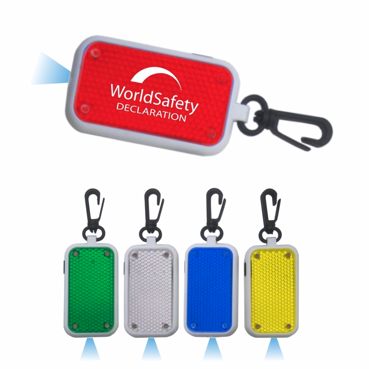 Flashing LED Safety Reflector