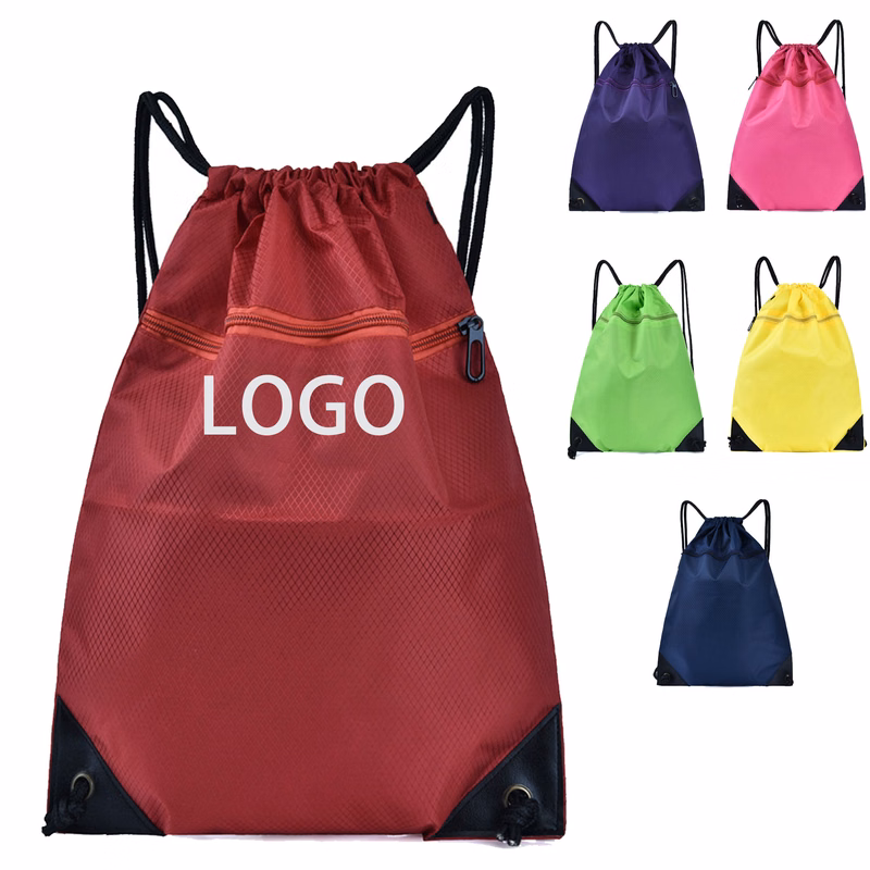 Waterproof Oxford Cloth Drawstring Backpack