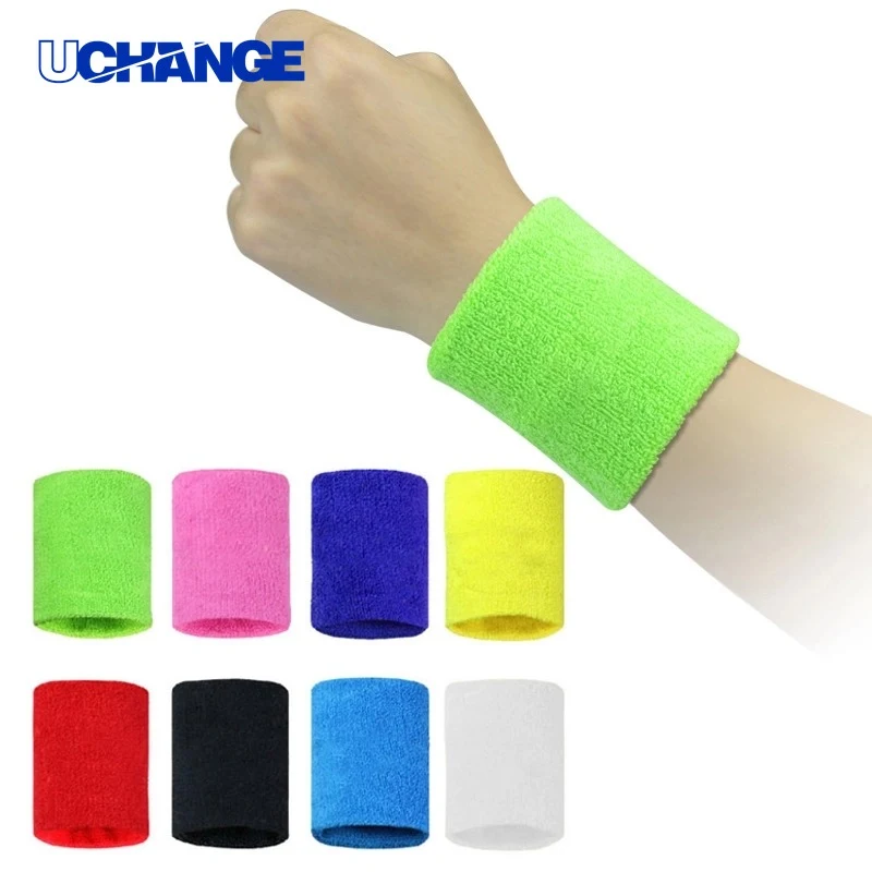 Thick Terry Cloth Wrist Sweatbands 1