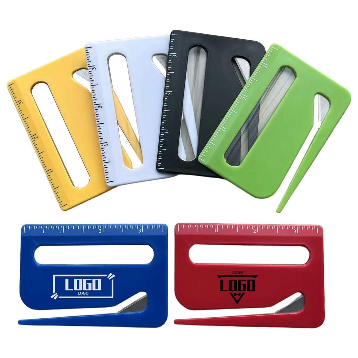 Letter Opener with Concealed Blade and Built-In Magnifier 1
