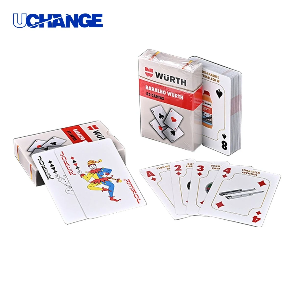 Customized Advertising Poker Cards 1