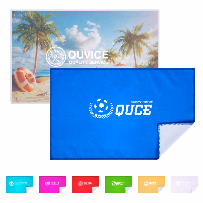 250GSM Dye Sublimated Microfiber Rally Towel
