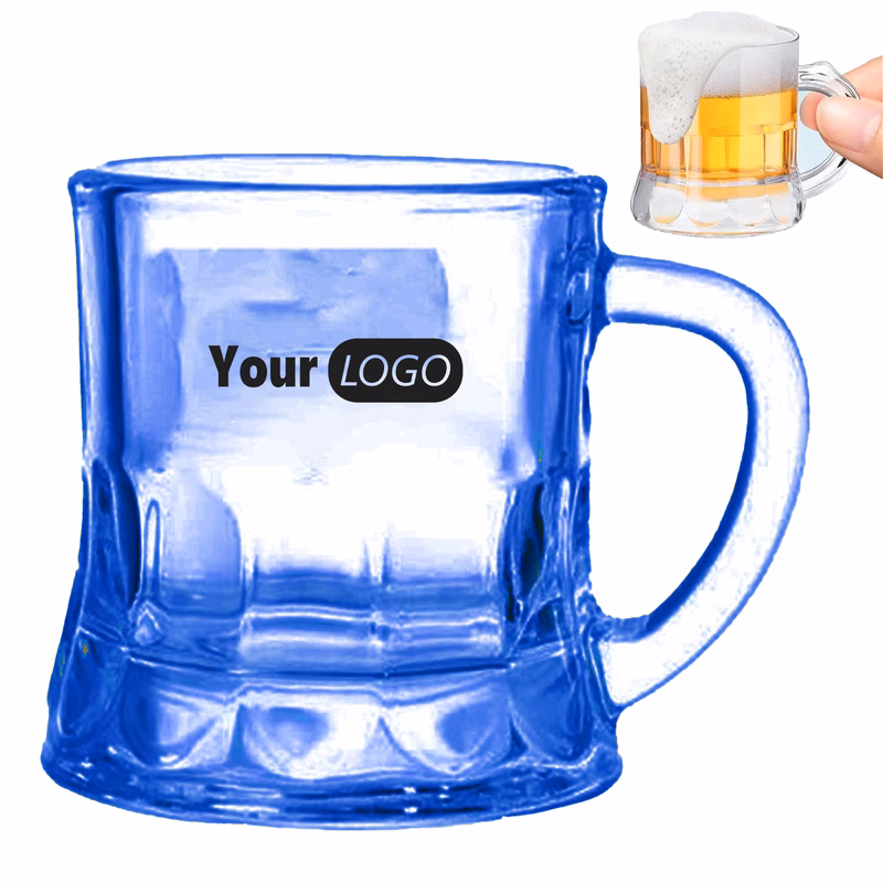Plastic Mini Mug Shot Glass ?C Durable 1.25 Oz. Plastic Party Essential