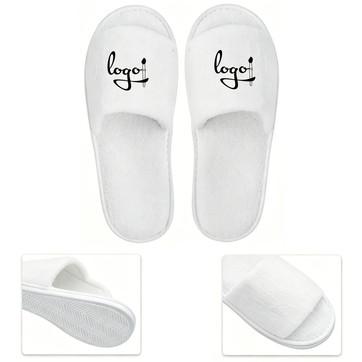 Breathable Open Toe Slippers 1