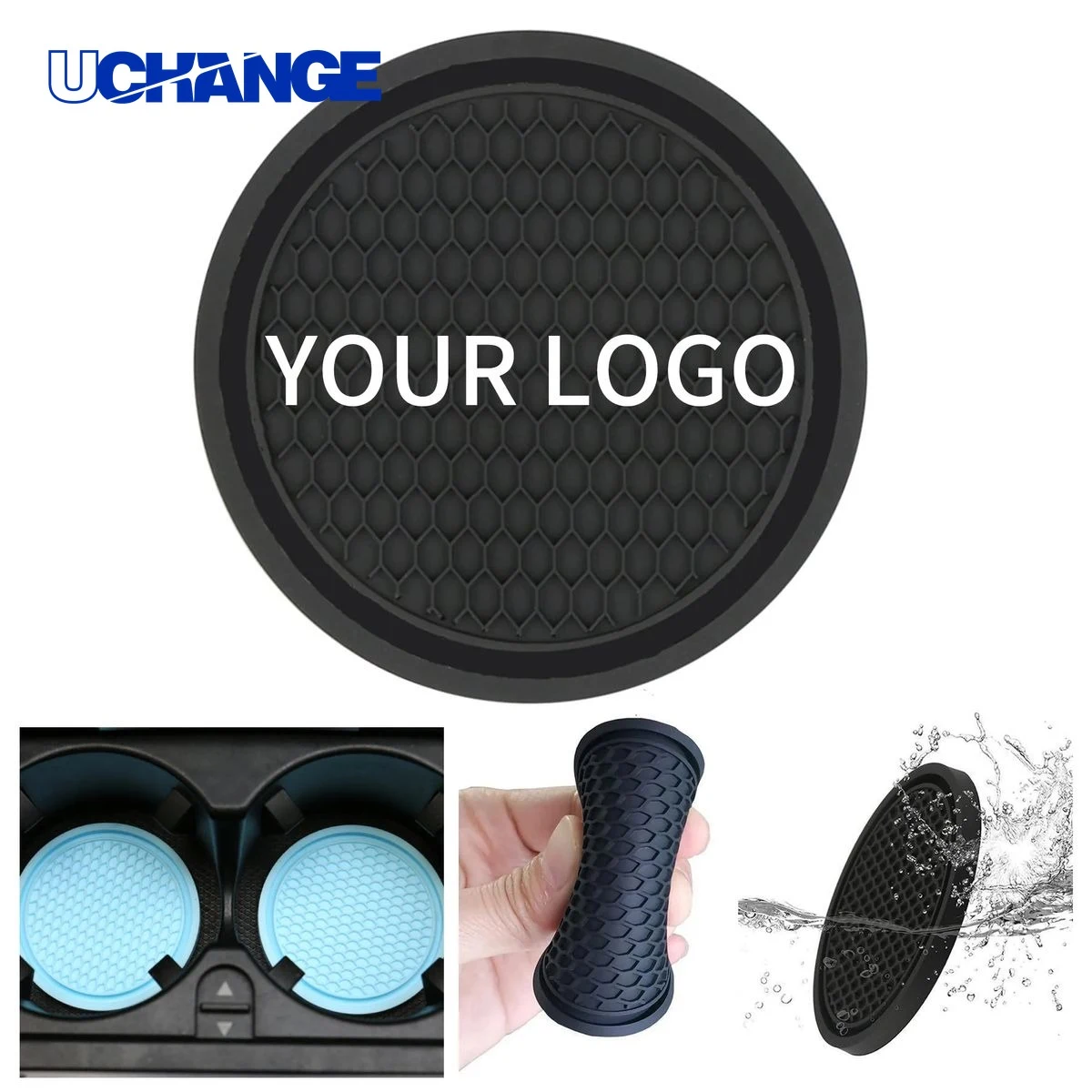 PVC Car Coaster Drink Mat 1