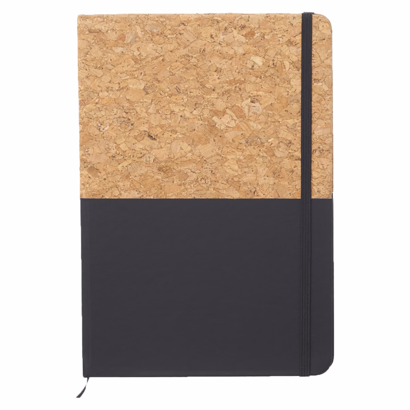Greensburg Hard Cover Cork-Bound Notebook