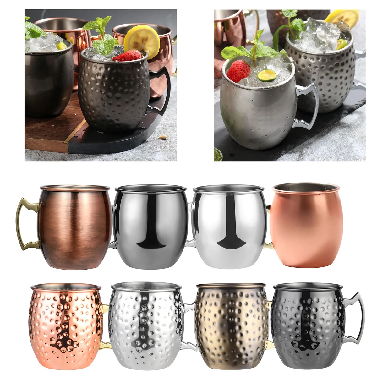 17oz. Moscow Mule Mug 1