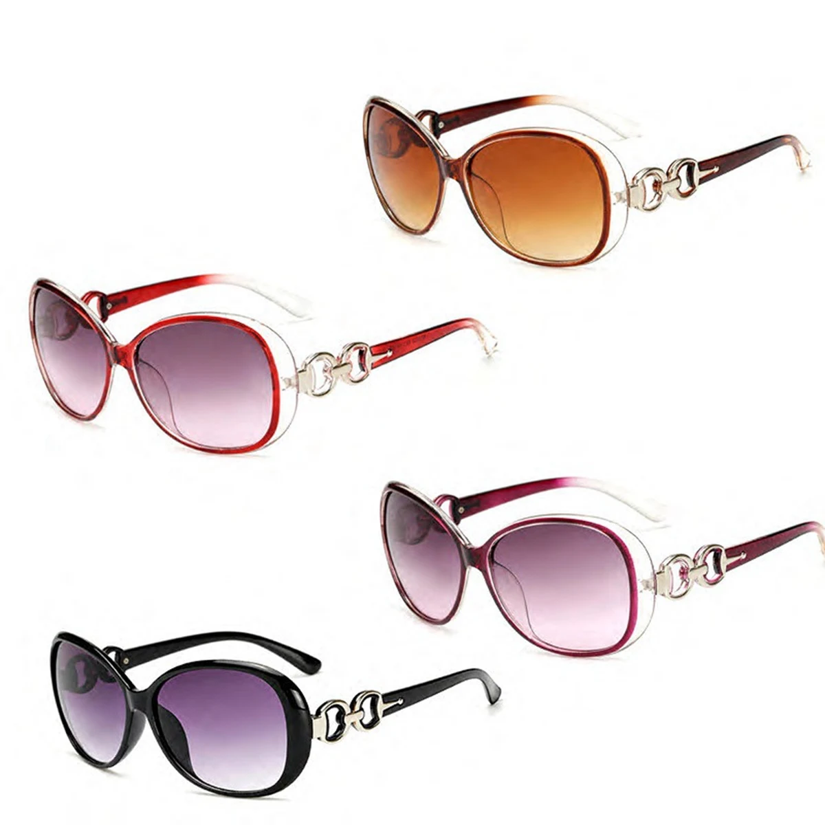 UV400 Round Frame Sunglasses 1