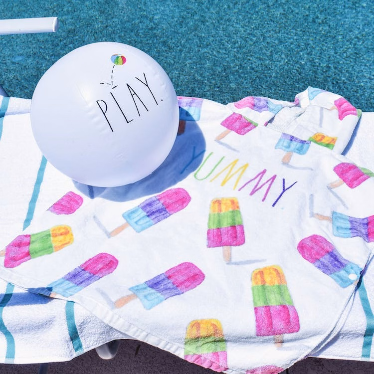 Hooded Towel & Beach Ball Sets - Assorted