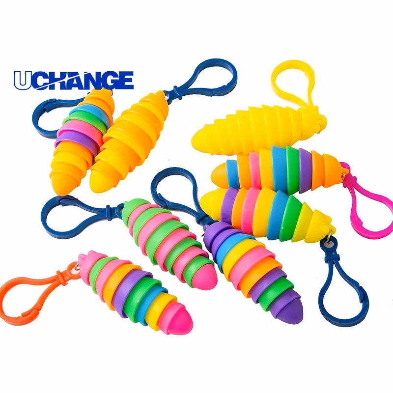 Mini Fidget Slug Toy for Stress Relief