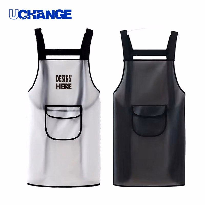 Clear TPU Apron with Pockets