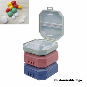 6 Section Layered Pill Box