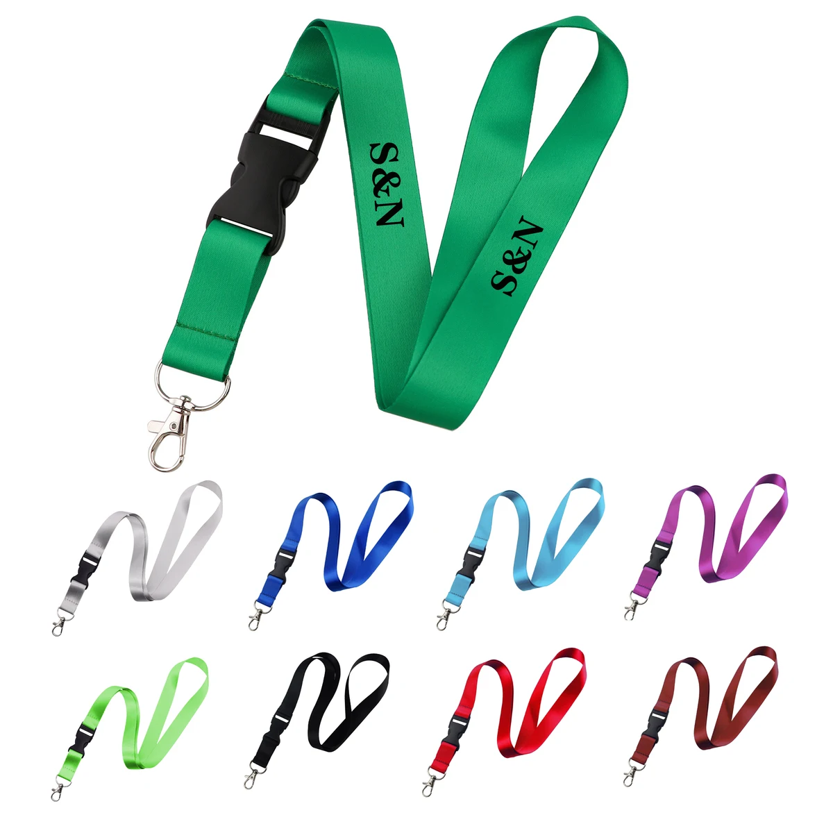 Removable Buckle Key Chain Lanyard 1
