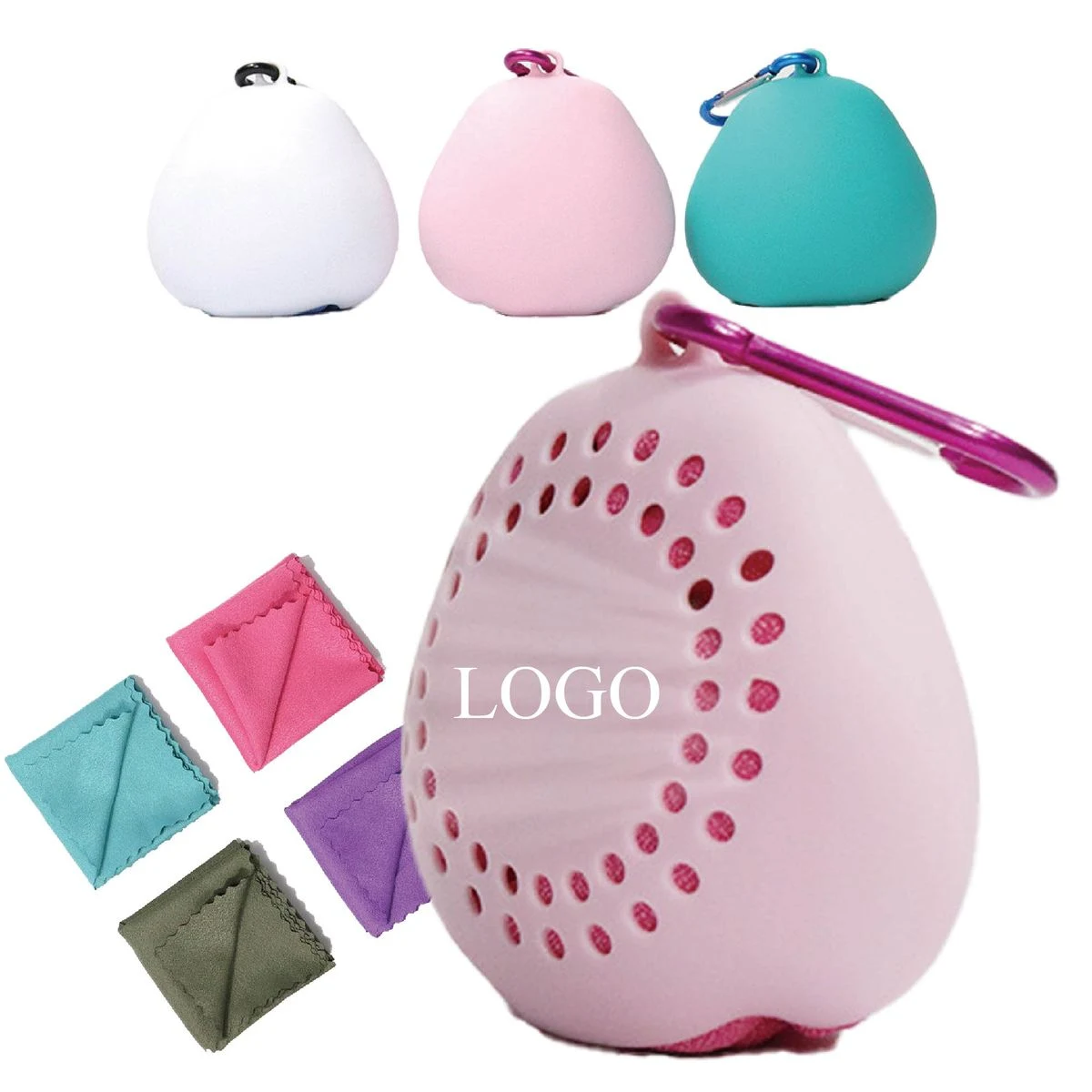 Microfiber Travel Towel (with Silicone Storage Case) 1
