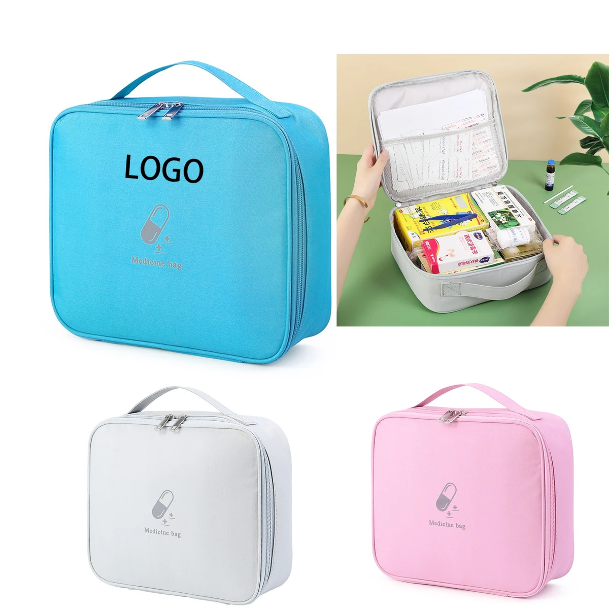 Portable Medicine Storage Box 1
