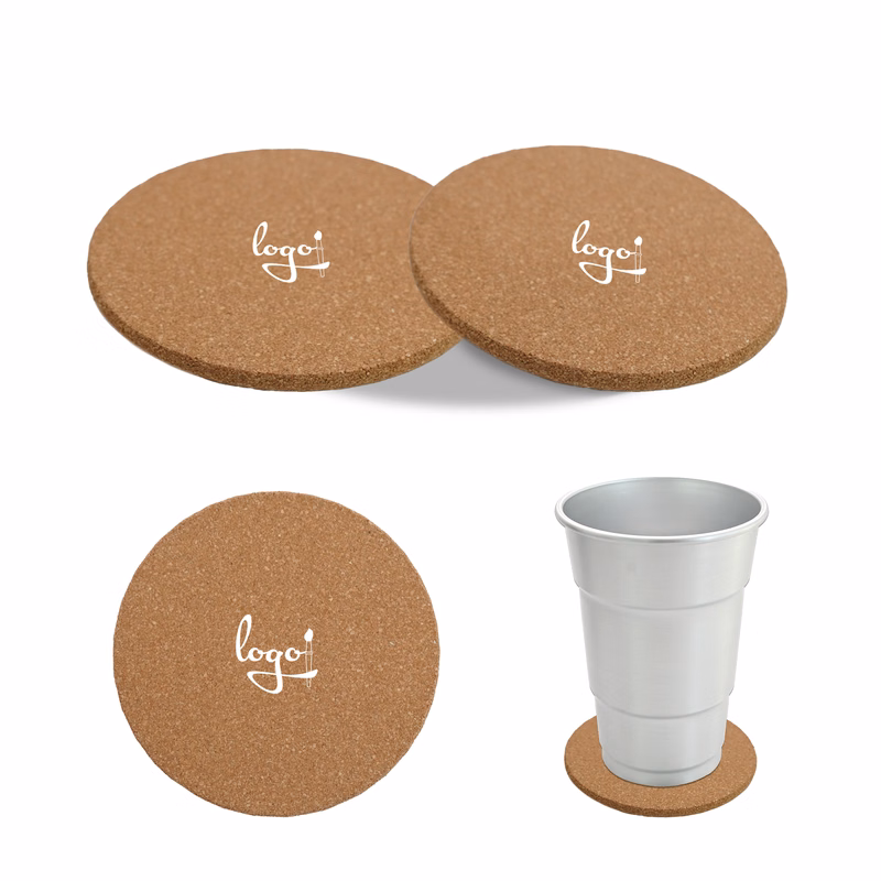 Full Color Cork Coasters MOQ50