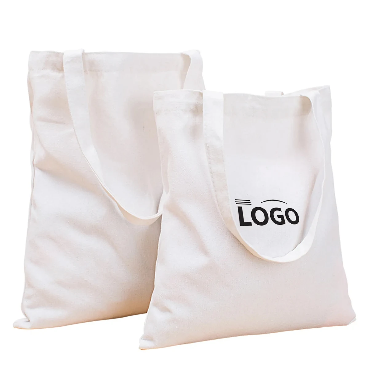 Heavy Reusable Canvas Tote Bags, custom tote bag with logo imprint 1