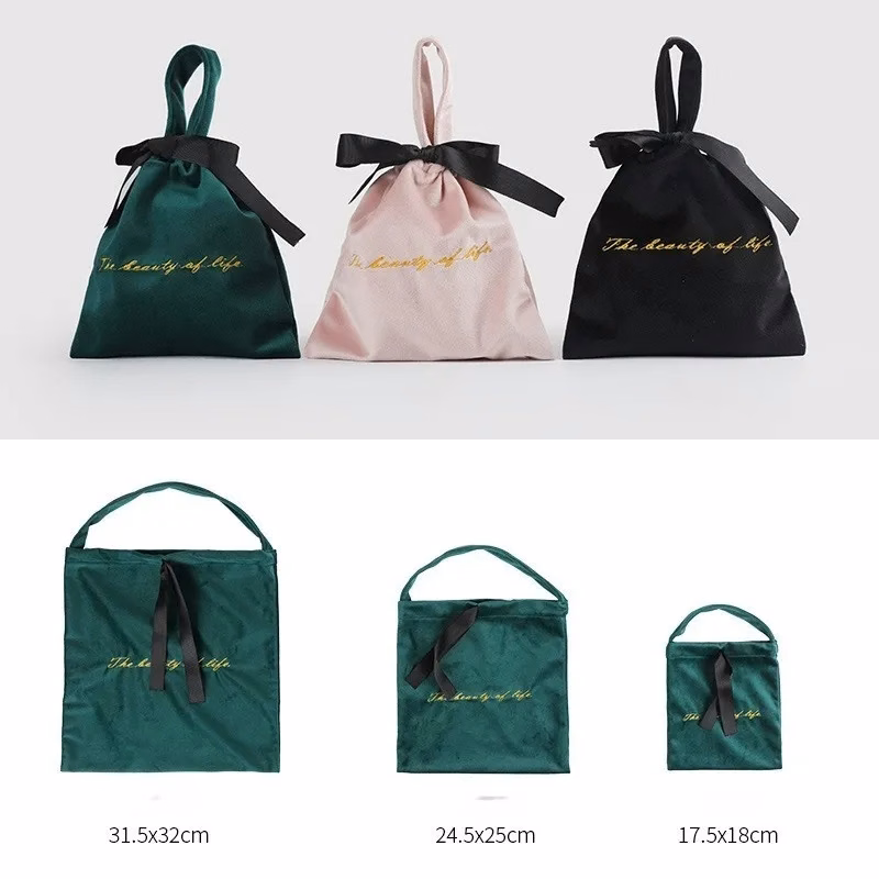 Velvet Drawstring Storage Bag