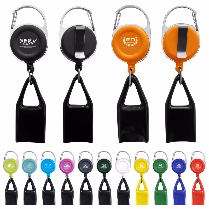 Multi-functional Retractable Keychain