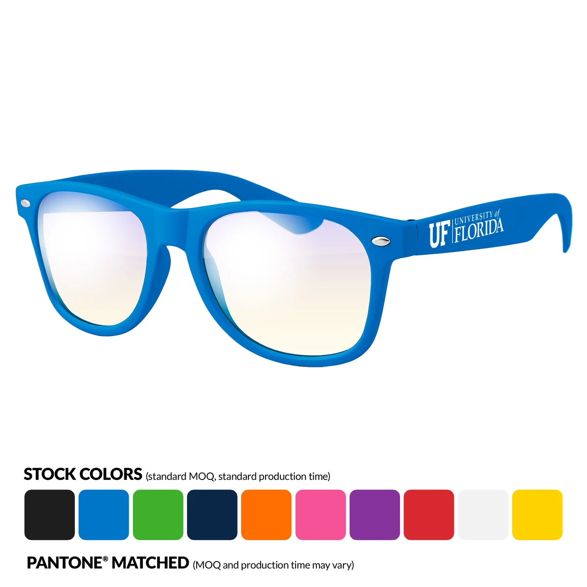 Blue Light Blocking Retro Promotional Glasses w/ 1-color imprint 1