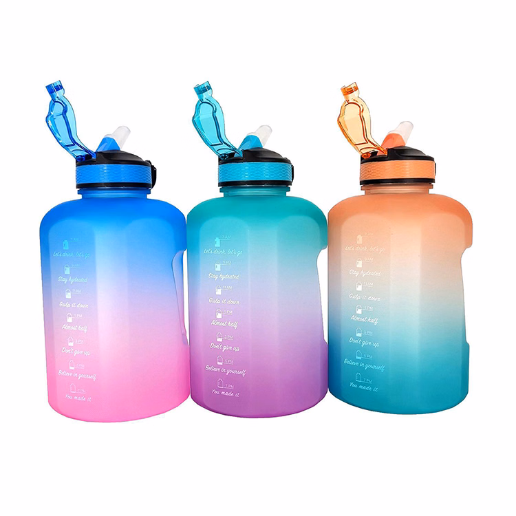 2.2L Hexagonal Large Capacity Sports Bottle