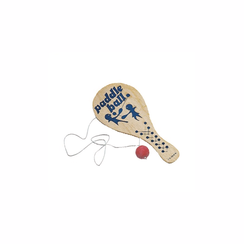 Wooden Paddle Balls