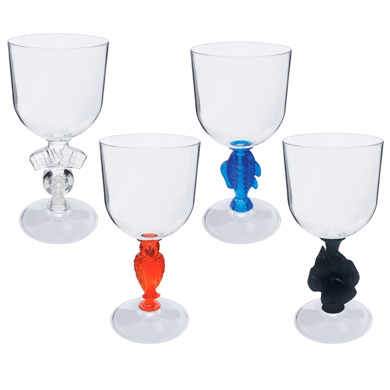 14oz Novelty Stemmed Goblet CLOSE OUT