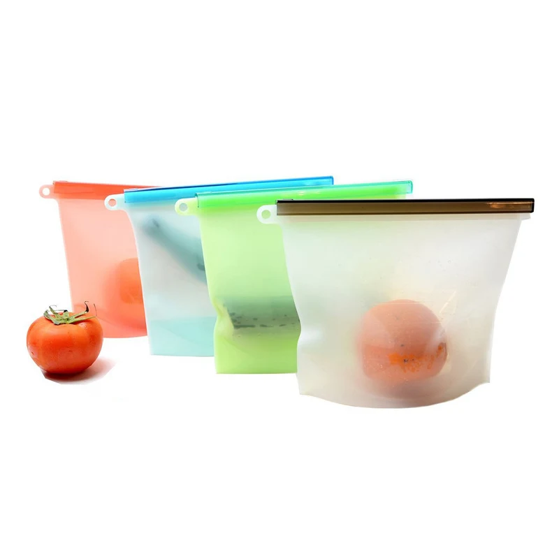 Multifunctional silicone fresh-keeping bag 1