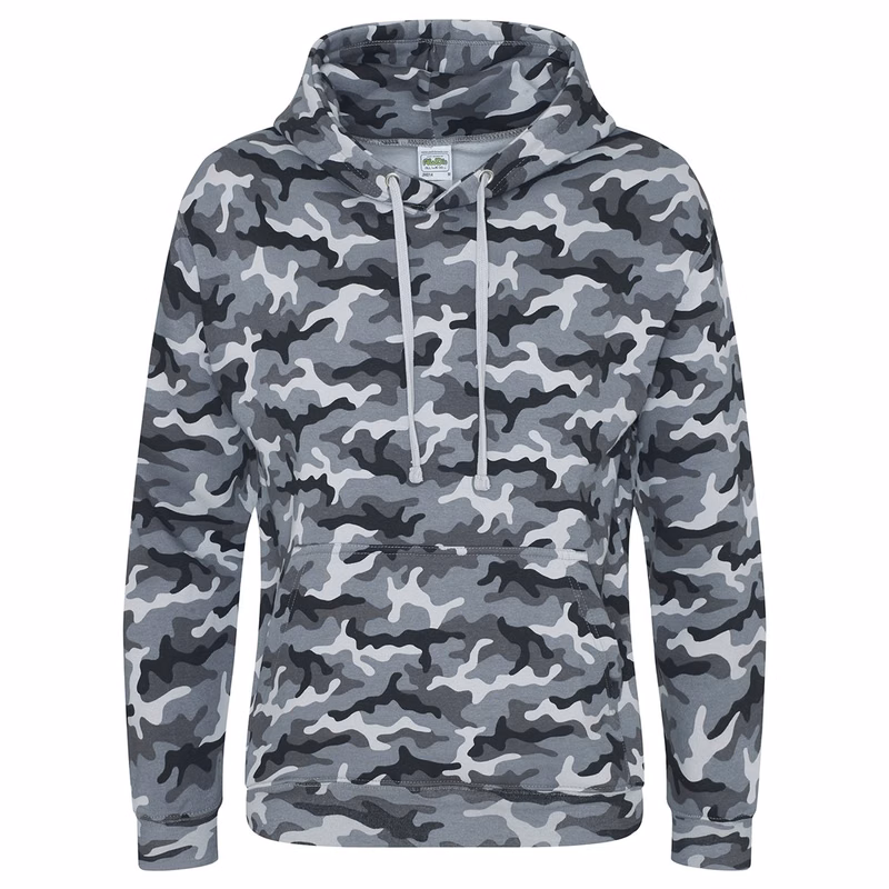 Unisex Camo Hooded Sweatshirt - JHA014