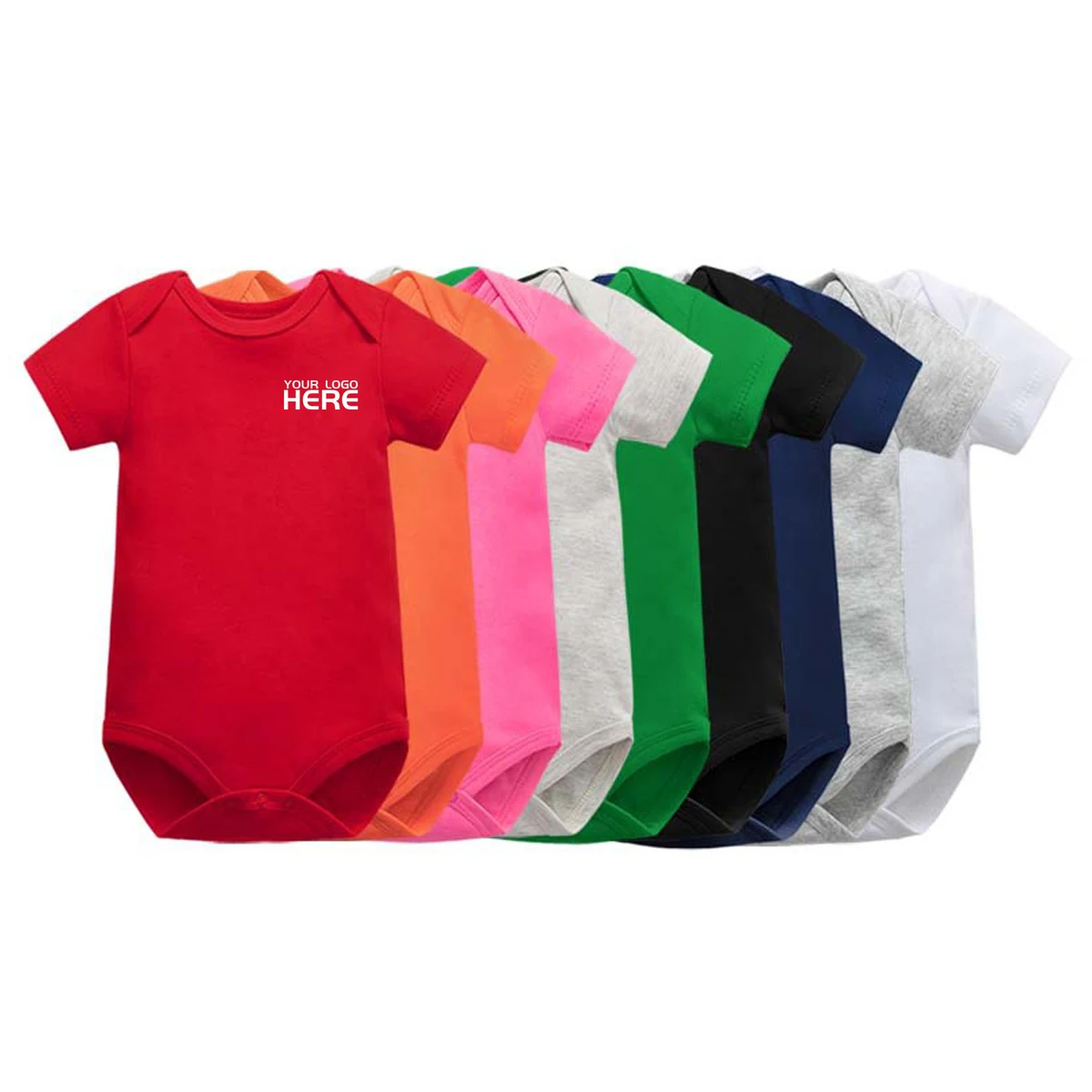 Unisex Baby Short Sleeve Bodysuit 1