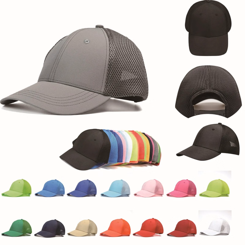 6 Panel Soft Mesh Back Hat