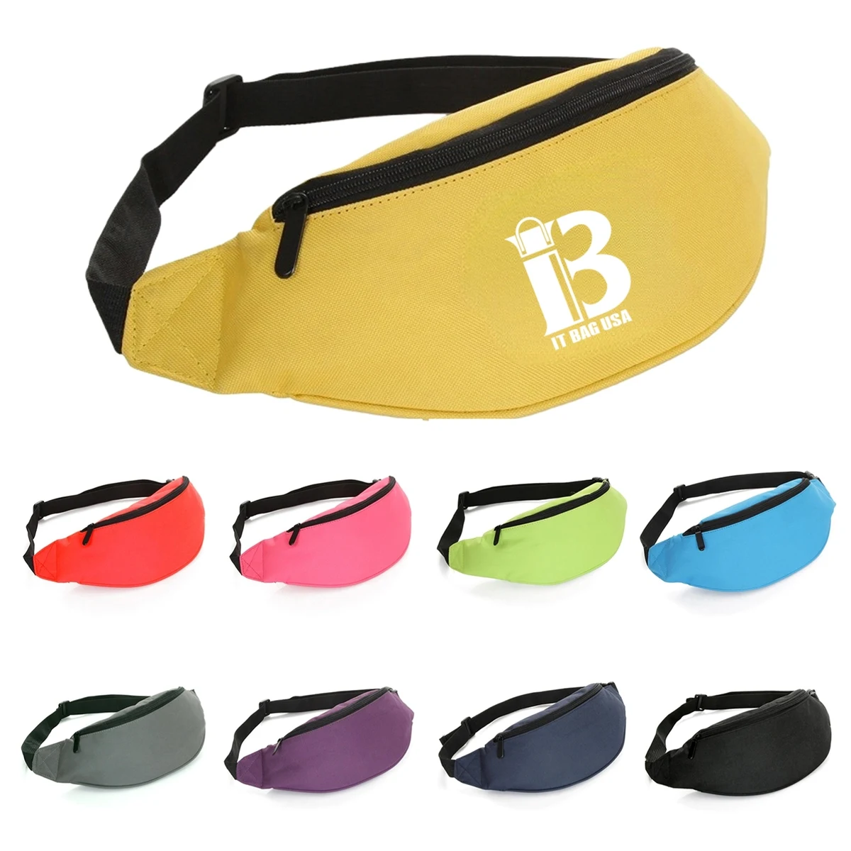 Laser Glossy Waist Bag 1